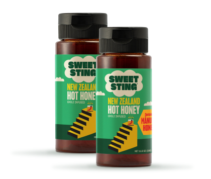 Sweet Sting - New Zealand Hot Honey - Double Trouble (2 Pack)